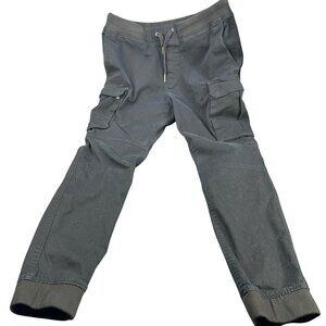 H&M Womens Size Medium Pant Cargo Black Preowned